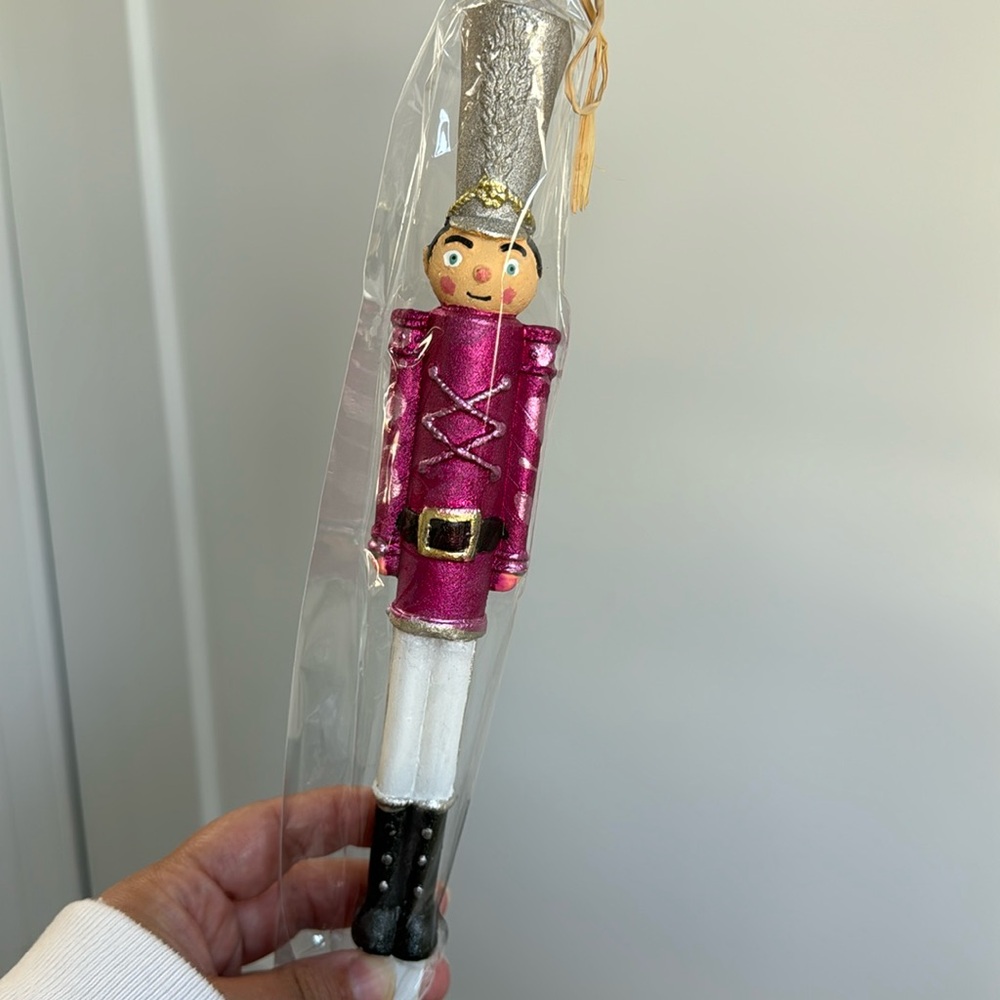 Nutcracker candle